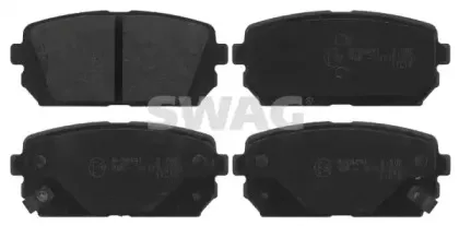 Комплект тормозных колодок, дисковый тормоз SWAG купить